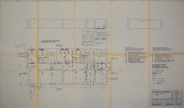 Restaurering af Vallekilde Højskole 1995. Parterre etage, nordfløj.