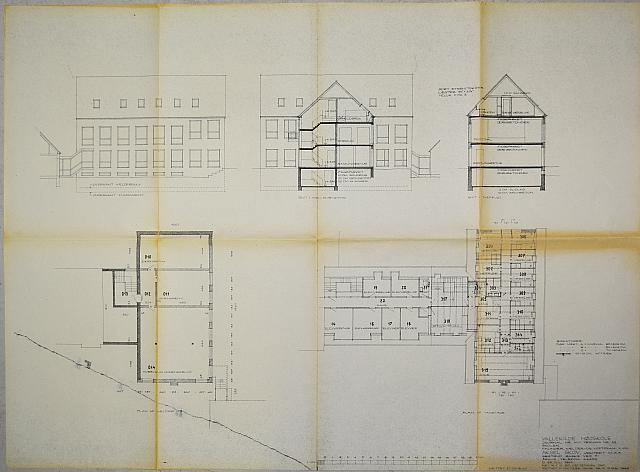 Vallekilde Højskole journal nr. 201, tegning nr. 33 (år 1961)