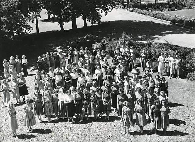 Højskolekursister - 1950'erne (B12382)