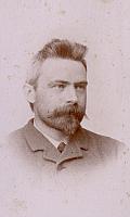 En ung Povl Hansen som højskolelærer - Ca. 1890 (B12854)