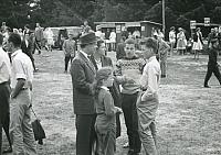 Familien Jessen  til Høvestævne i sommeren -1957 (B13569)