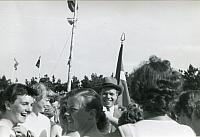 Gymnastikopvisning i Høve - 1955 (B13486)